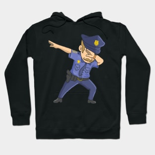 Dabbing Police Men Funny Policeman Dab Dance Hoodie